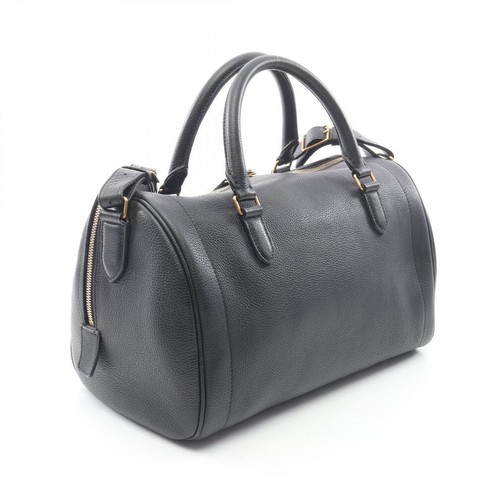 Celine Leather Handbag Black